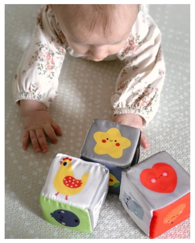 Tooky toy box pudełko xxl montessori edukacyjne 6w1 sensoryczne 3-4 mies