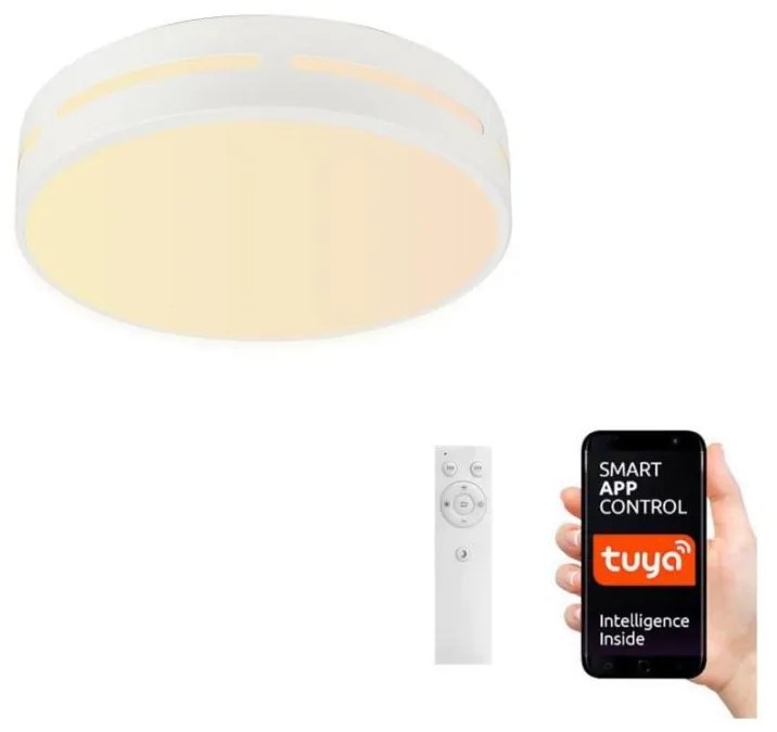 Immax NEO 07153-W40 - LED Ściemniana lampa PERFECTO 24W/230V Wi-Fi Tuya + pilot