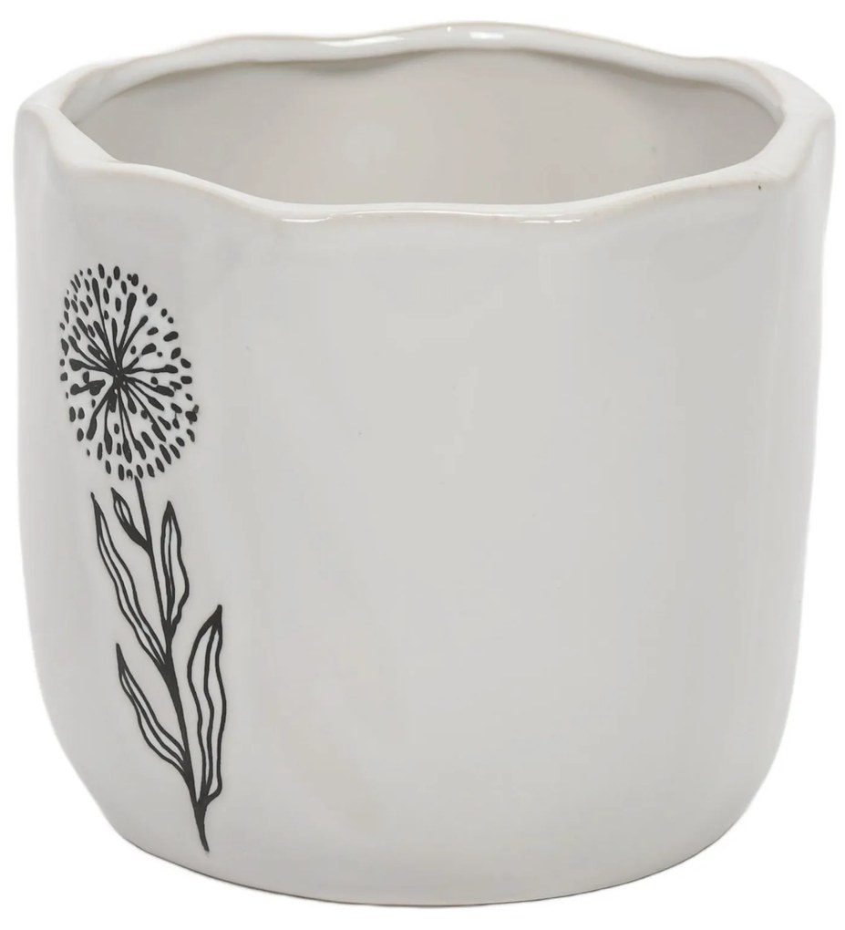 Ceramiczna osłonka na doniczkę, Ø 15 cm