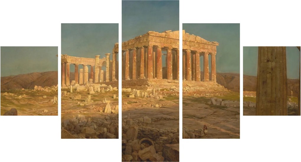Obraz - Frederic Edwin Church, The Parthenon, reprodukcje (125x70 cm)