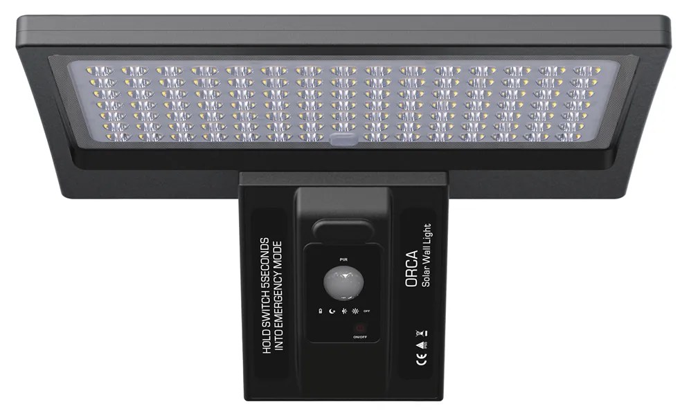 Naświetlacz Solarny Milo 8W 1000lm 4000K, lampa solarna