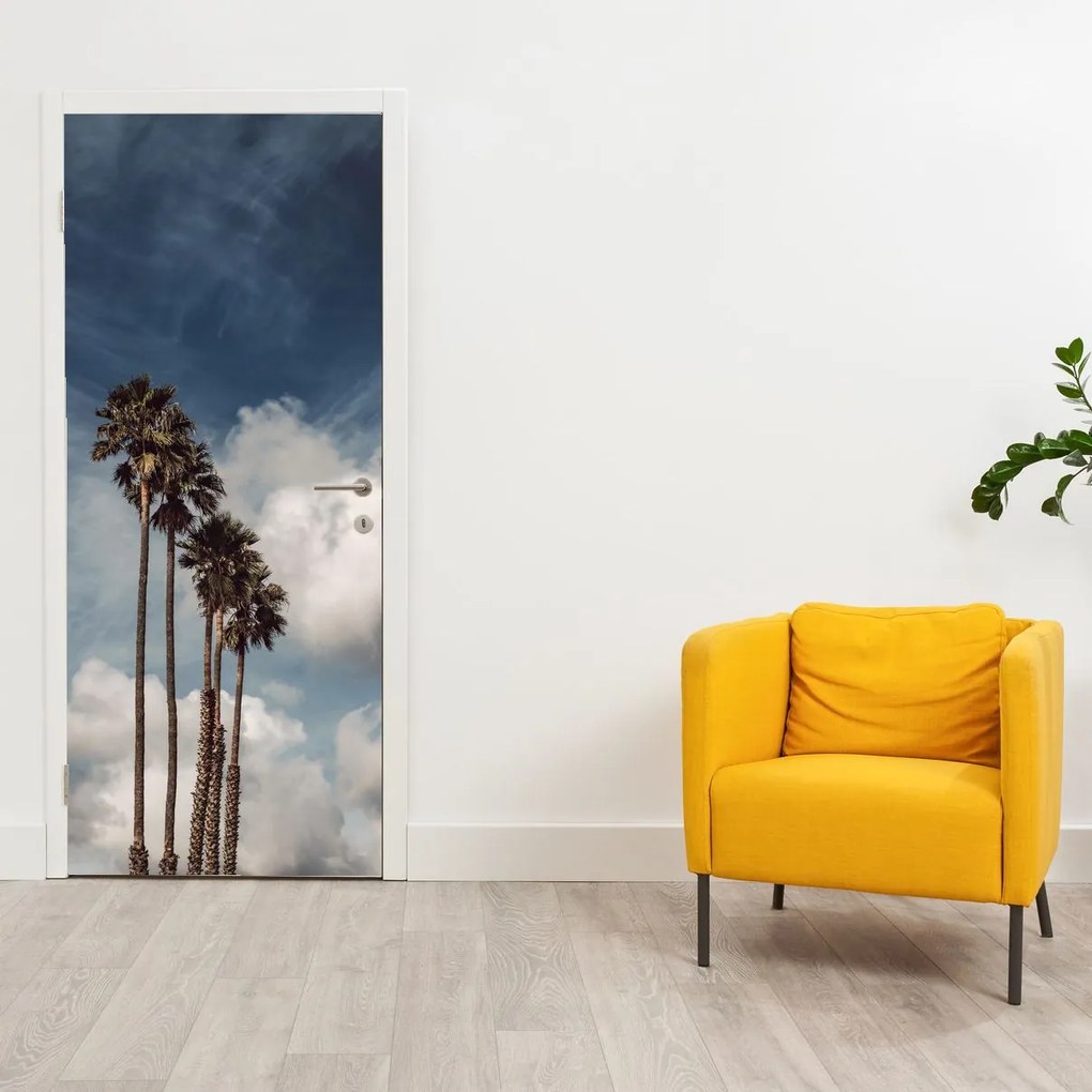 Fototapeta na drzwi - Palm dramat (95x205cm)