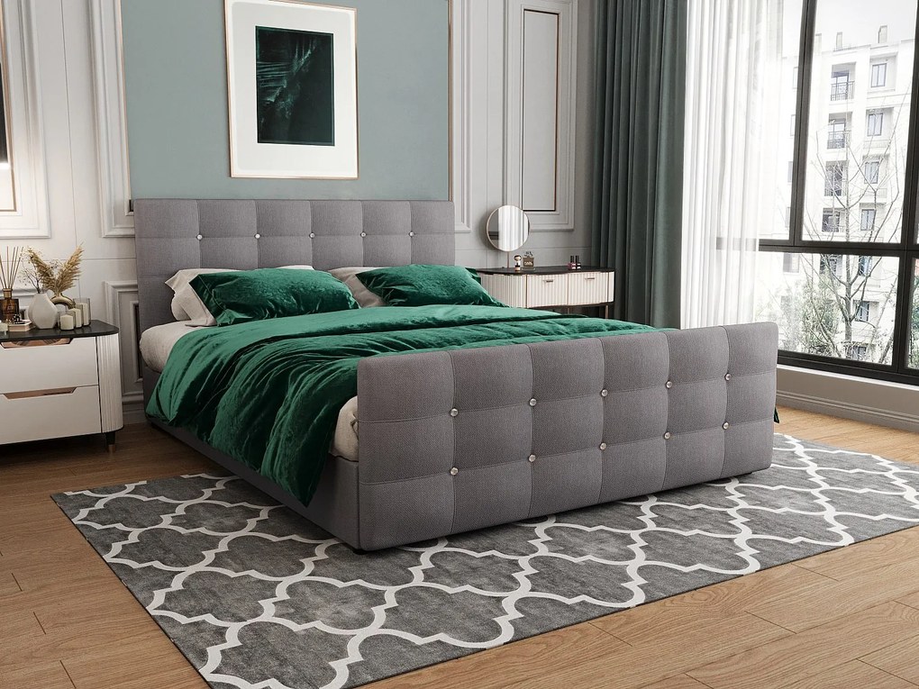 H3/Łóżko kontynentalne KLEO 180x200 Cosmic 160