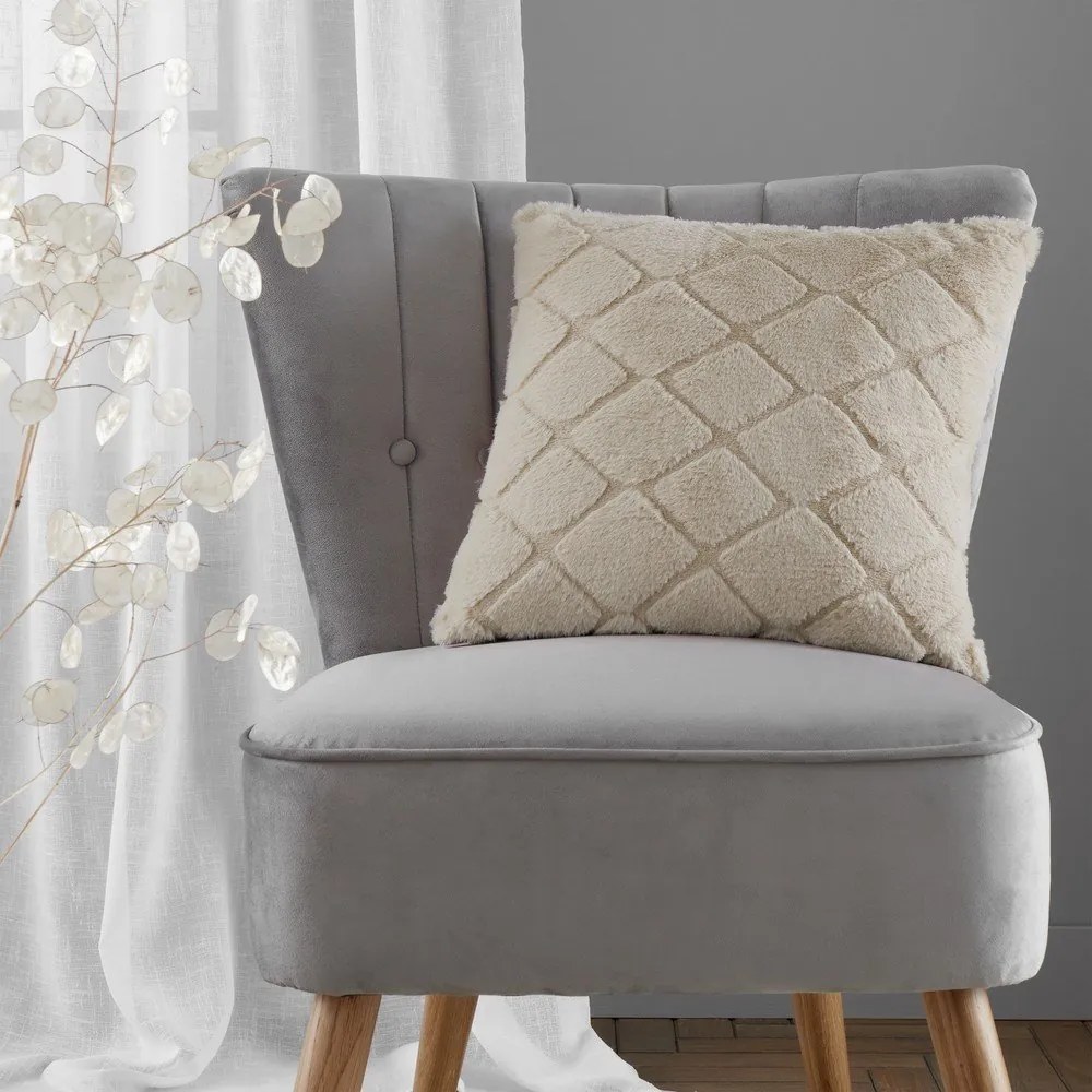 Poduszka dekoracyjna z mikropluszu 43x43 cm Cosy Diamond – Catherine Lansfield