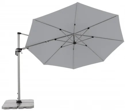 ACTIVE 370 cm - wahadłowy parasol ogrodowy z drążkiem bocznym : Substancja Desen - 827