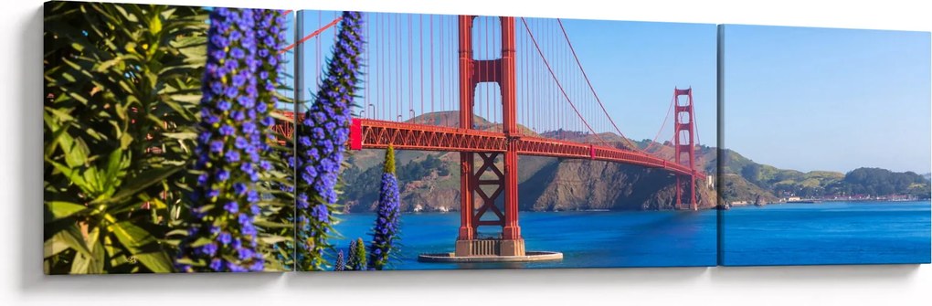 Obraz - Most Golden Gate, San Francisco (170x50 cm)