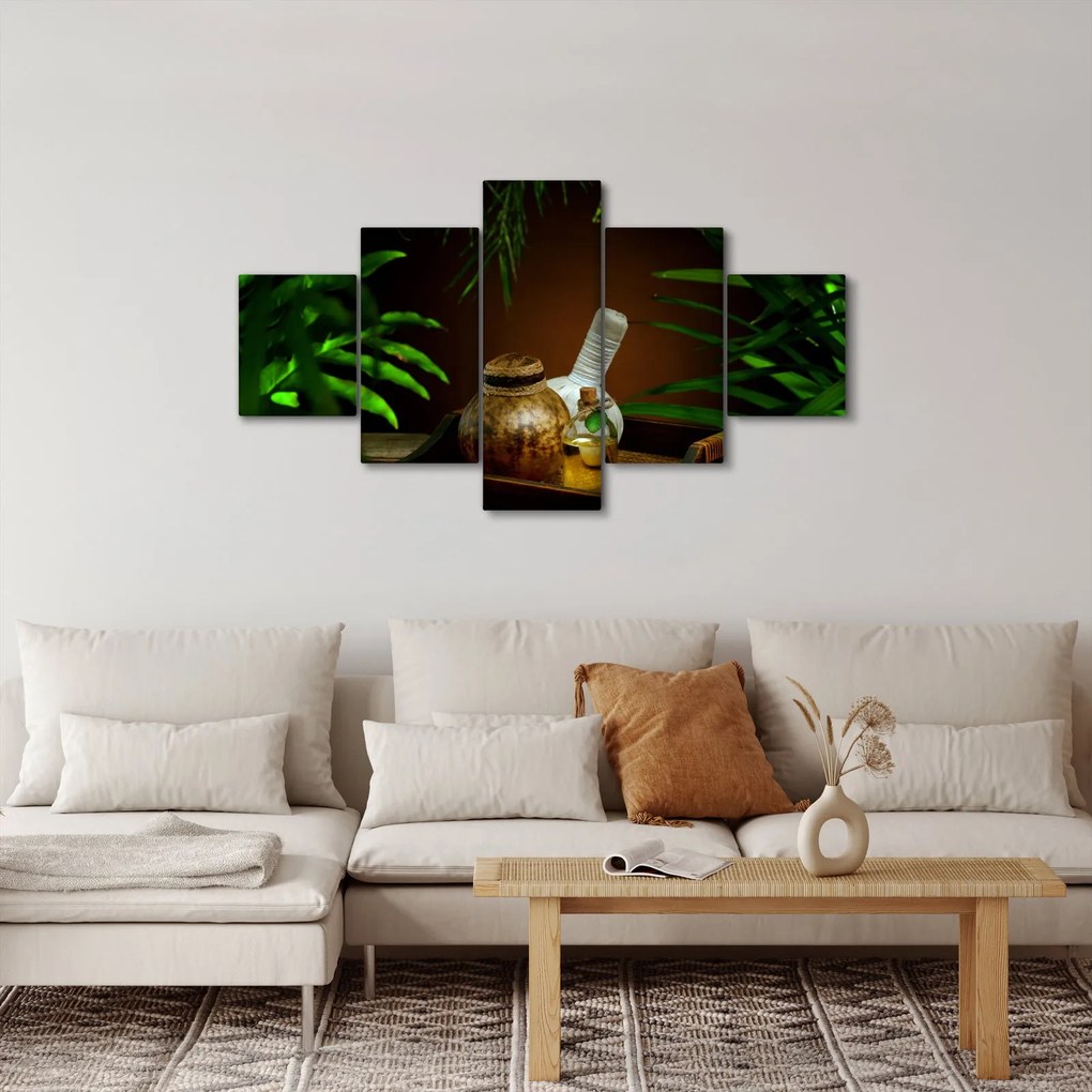 Obraz rzeczy spa (125x70 cm)