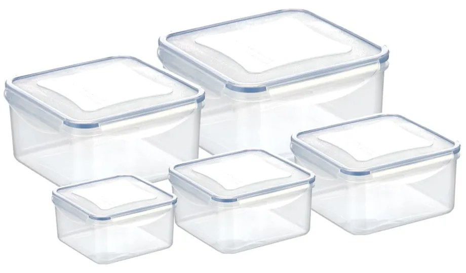 Pojemniki 5 szt. na żywność Freshbox – Tescoma