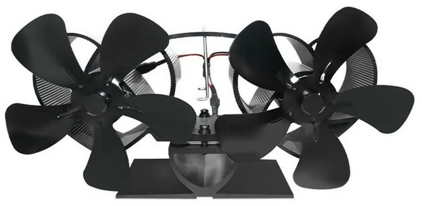 Wentylator kominkowy DUO 26 x 14 x 11 cm