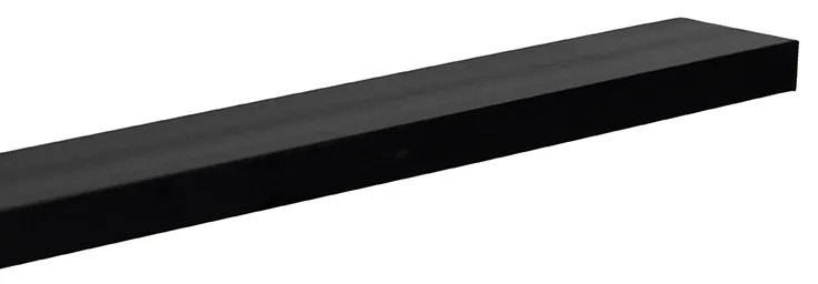 Nowoczesna lampa wisząca czarna 90 cm zintegrowana LED - Banda Nowoczesny Oswietlenie wewnetrzne