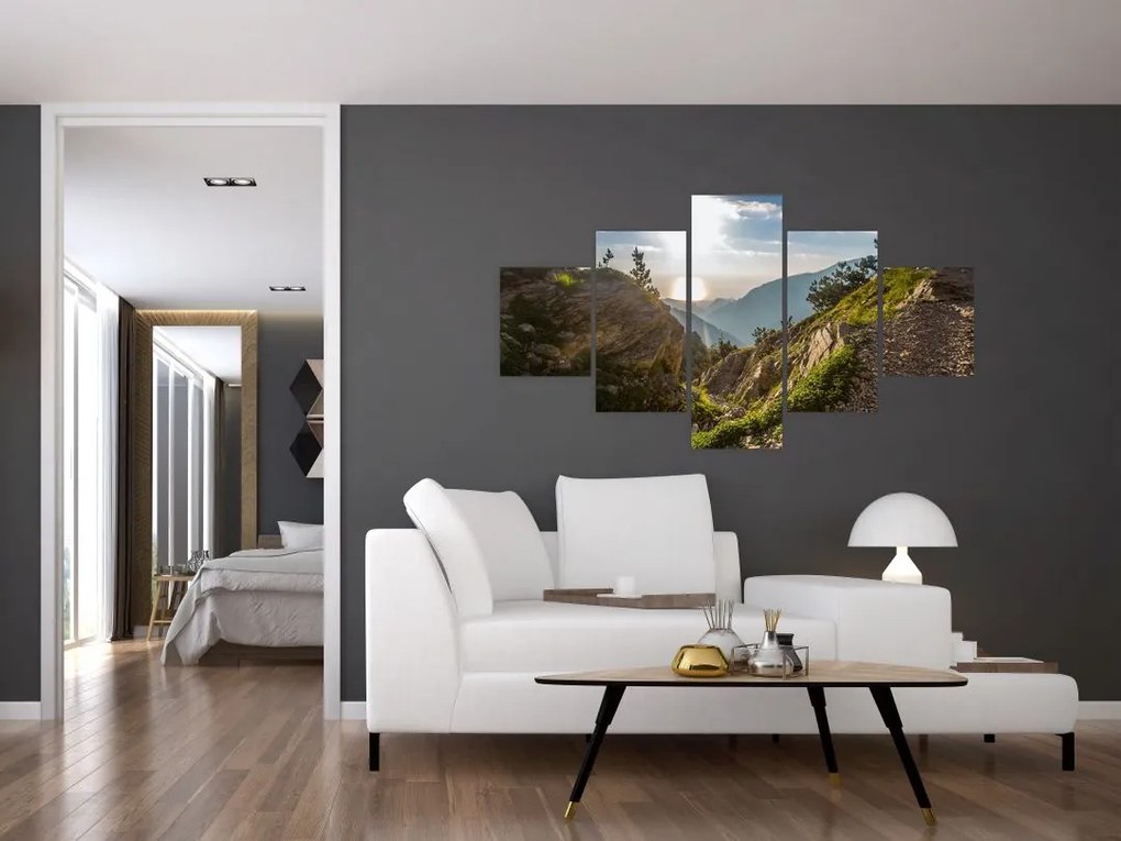 Obraz - Góra Olimp (125x70 cm)