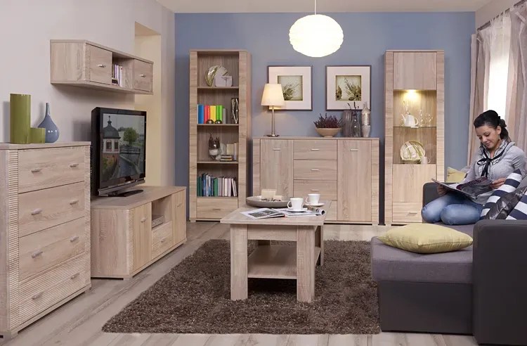 Komoda z szafkami i szufladami N2-H92