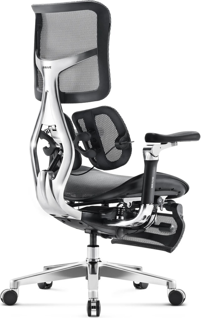 Fotel ergonomiczny czarny V-Kinetic