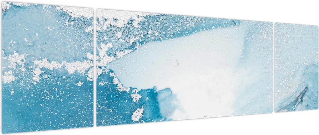 Obraz - Niebieski wystrój (170x50 cm)