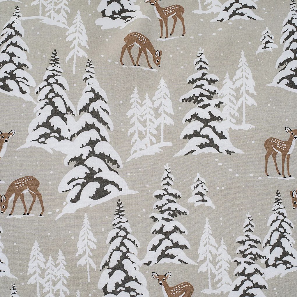4Home Pościel bawełniana Christmas Forest, 140 x 220 cm, 70 x 90 cm, 140 x 220 cm, 70 x 90 cm