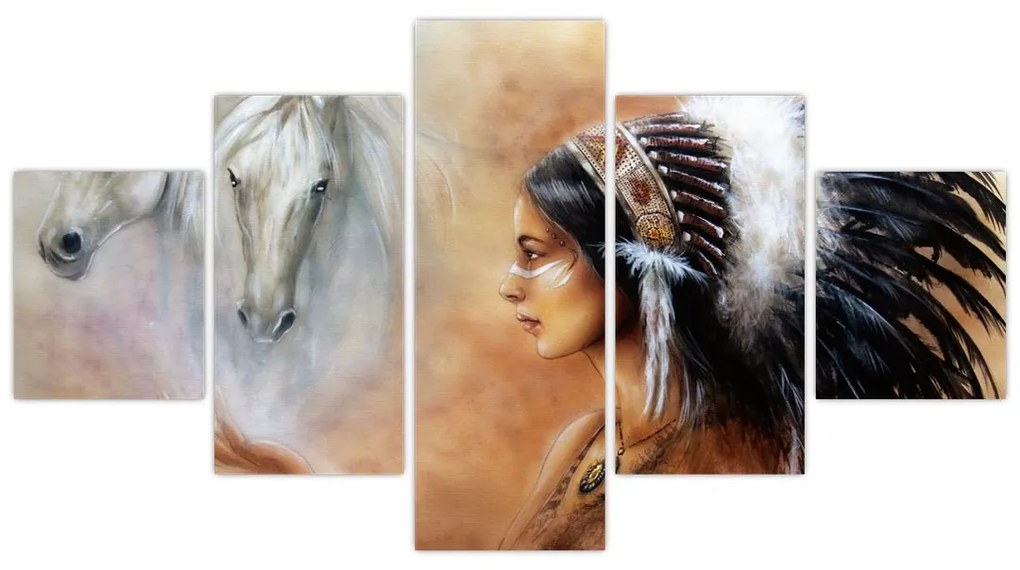 Obraz - Czary Indian (125x70 cm)