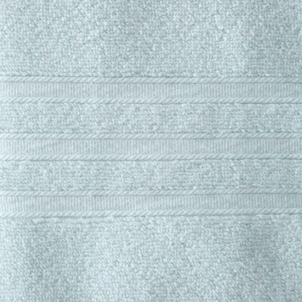 Jasnoniebieskie bawełniane ręczniki kąpielowe frotte zestaw 2 szt. 90x140 cm Zero Twist – Catherine Lansfield