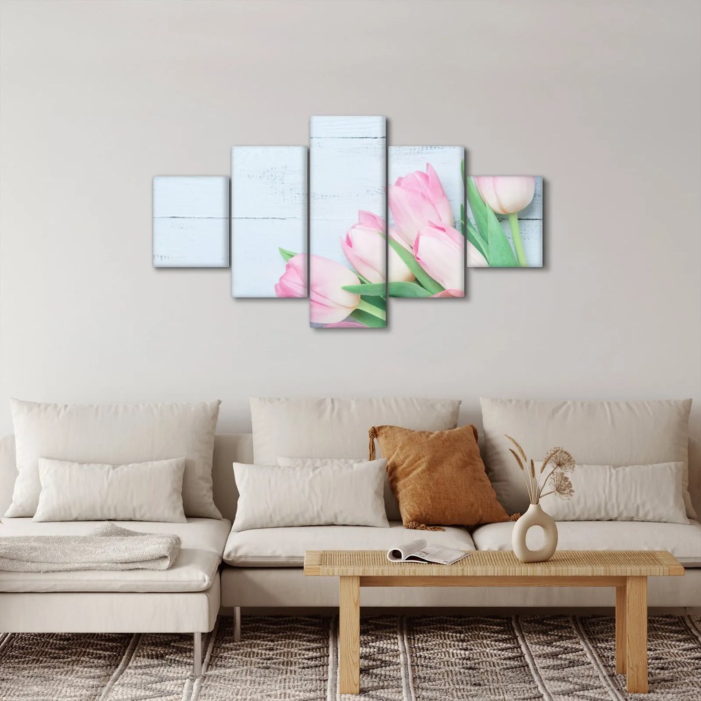 Zdjęcie - Bukiet tulipanów (125x70 cm)