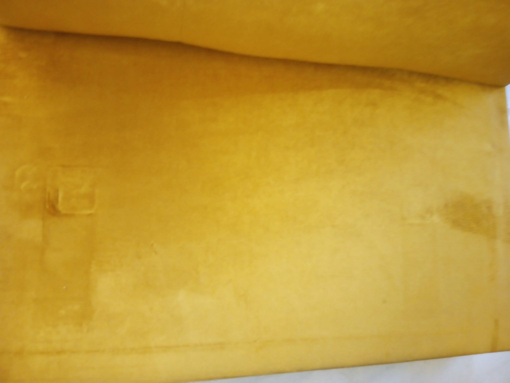 PROMOCJA Rozkładana obustronna sofa narożna do L VENORIA 220x143 cm, musztardowa + 2 poduszki GRATIS II. jakość