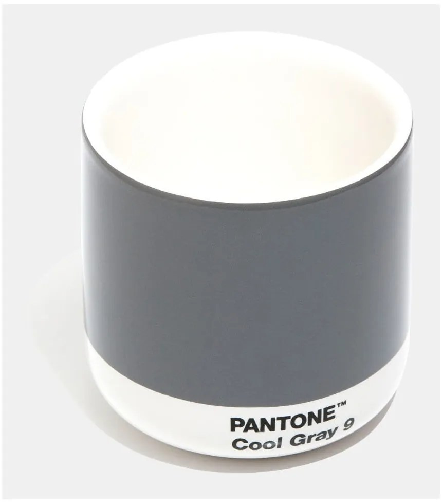 Ciemnoszary ceramiczny kubek 175 ml Cortado Coold Gray 9 – Pantone