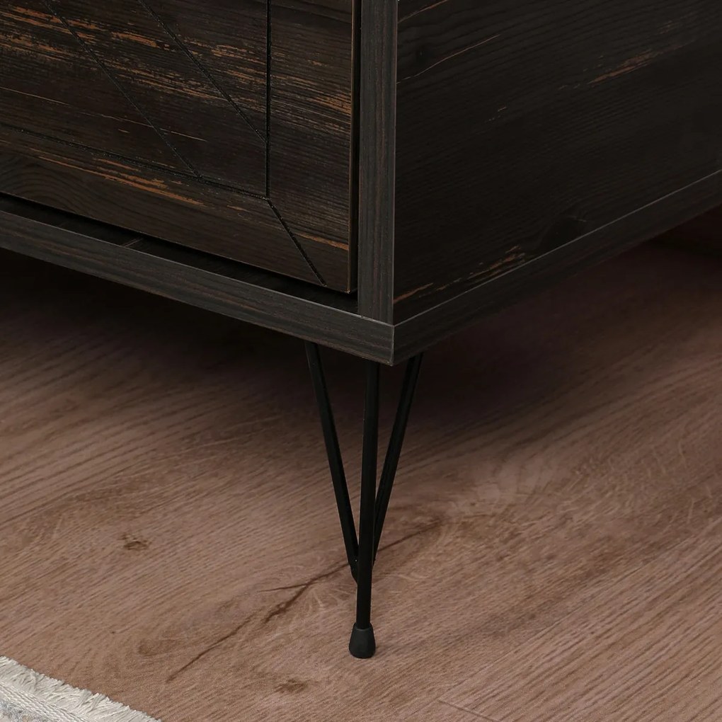 Stolik nocny Luna Dark Brown
