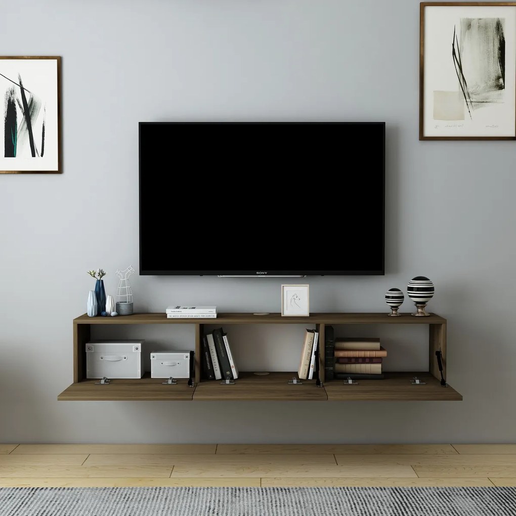 Stolik pod telewizor Denby Walnut