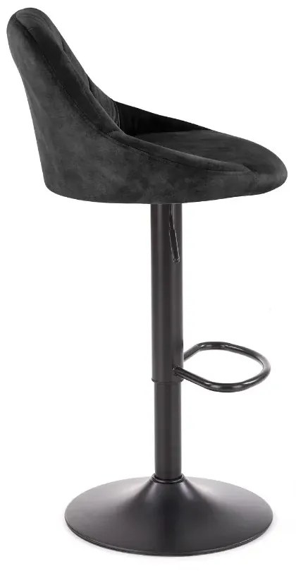 Hoker H-101 VELVET czarny HALMAR