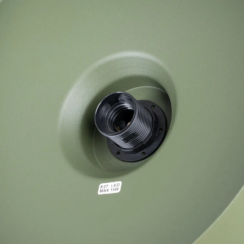 Zielona lampa wisząca ø 35 cm Vito – Sollux