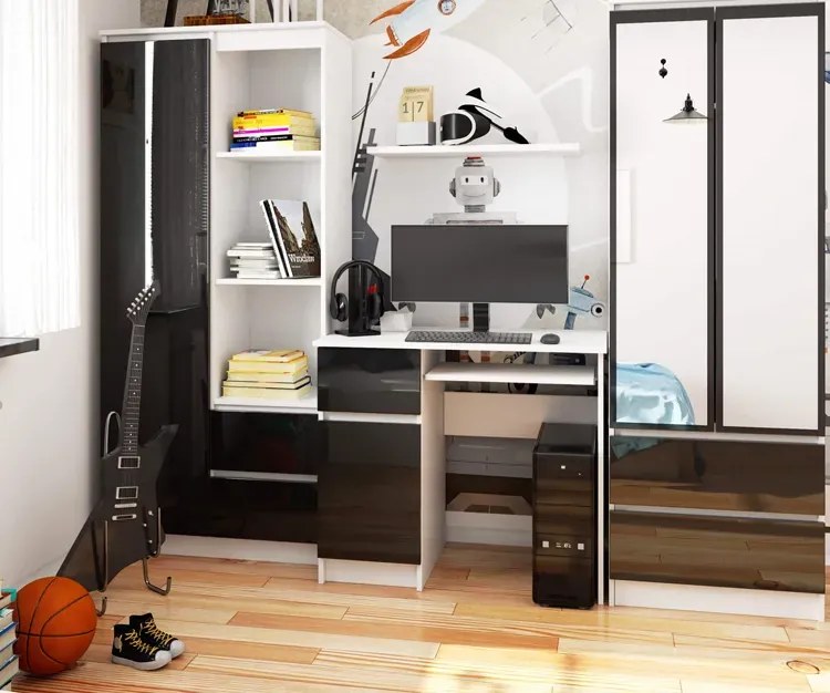 Biurko biało P1-C02