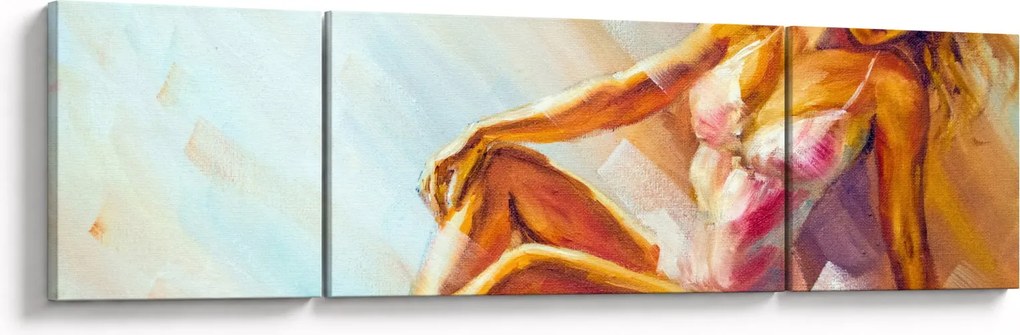 Obraz - Tancerze (170x50 cm)