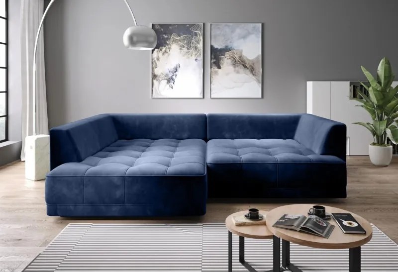 Narożnik TIGA BOX z funkcją spania z elektryczną regulacją siedziska WERSAL