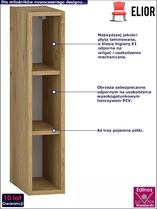 Kuchenna Szafka Górna Dąb Craft Orion 17X