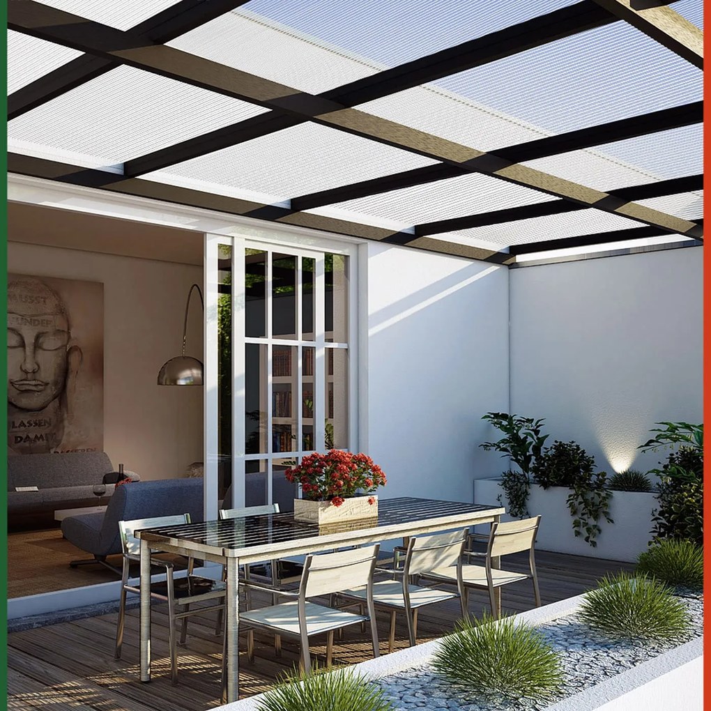 Poliwęglan komorowy MARK 6mm, 60,5x121x0,6cm, 10 szt., przezroczysta Jurhan