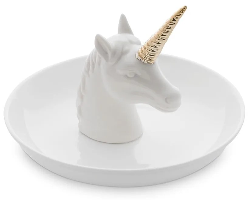 Porcelanowy stojak na biżuterię Unicorn – Balvi