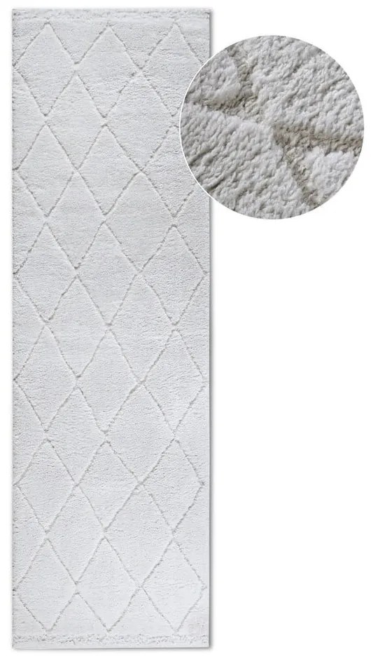 Kremowy chodnik 80x240 cm Perrotin Cream White – Elle Decoration