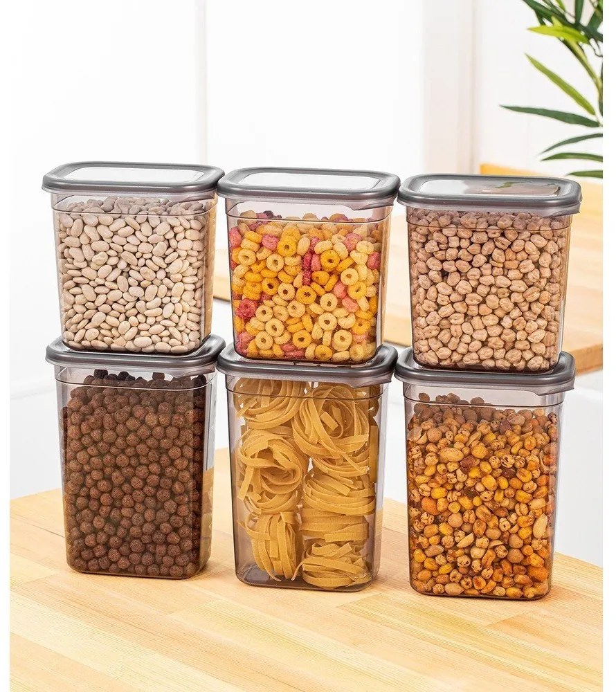 Pojemniki 6 szt. na żywność Fresco – Hermia