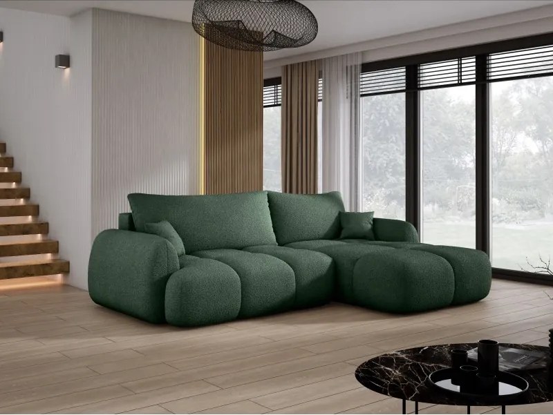 Narożnik COCO WIND z funkcją spania poduszkami i pojemnikiem NOW OR NEVER 37 WERSAL