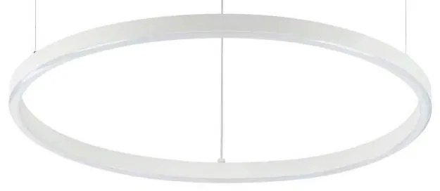 Ideal Lux - Lampa wisząca LED na lince ORACLE SLIM LED/29W/230V 2700K Ø 50 cm biała