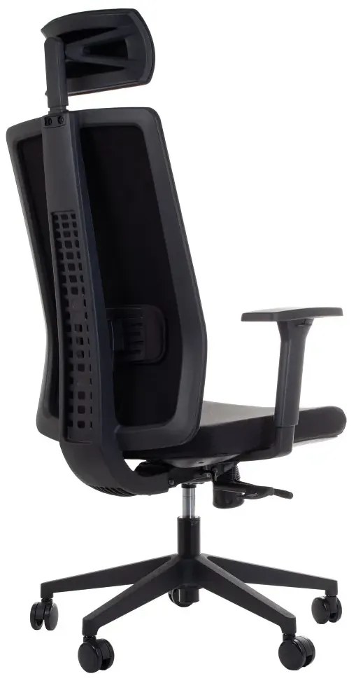 Fotel biurowy ZN-807-B czarny STEMA