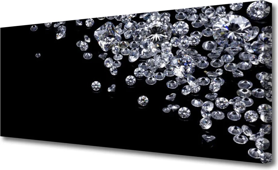 Obraz na płótnie Diamentowy Blask i Elegancja