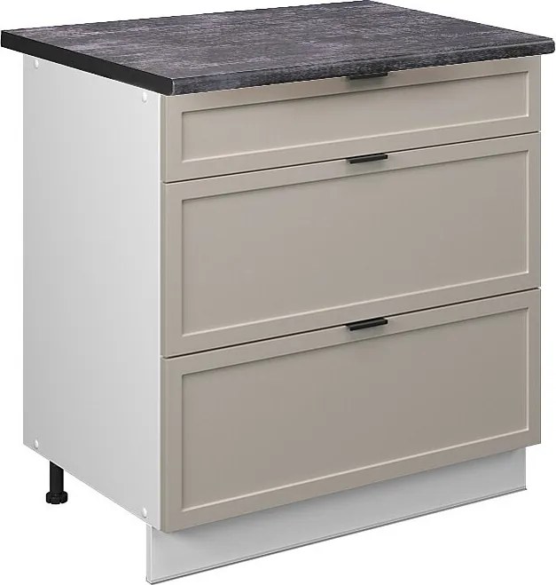 Szafka dolna do kuchni greybeige 80x60x82 fame-line