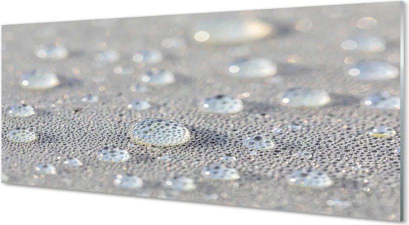 Szklany Panel Słoneczny Blask w Kropli