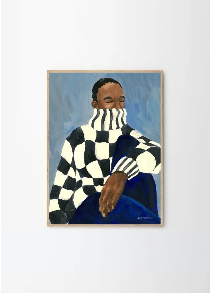 Plakat 50x70 cm Check – Hanna Peterson – The Poster Club