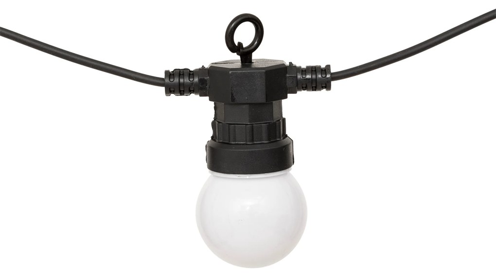 Girlanda solarna LED, SOA, 10 żarówek, 8 m