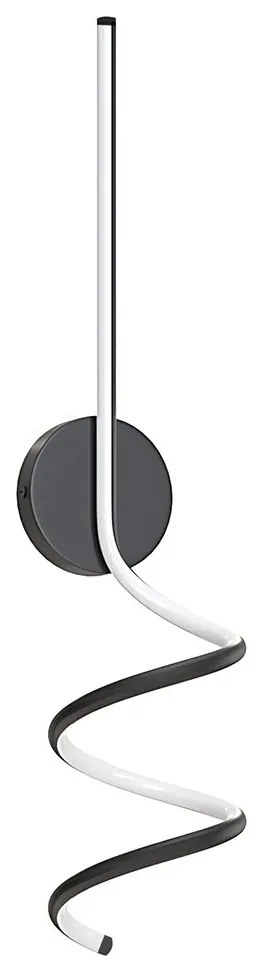 KINKIET ŚCIENNY LED LHJ061-W CZARNY