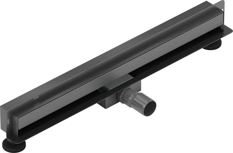 Mexen Flat Wall odpływ liniowy ścienny 2w1 60 cm, gun gray szczotkowany - 1E30060