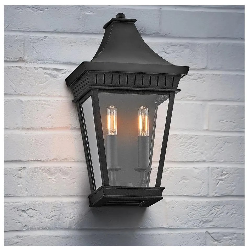 Hinkley HK-CHAPEL-HILL7-MB - Oświetlenie zewnętrzne CHAPEL HILL 2xE14/40W/230V IP44