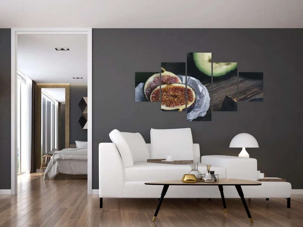 Obraz fig i awokado (125x70 cm)