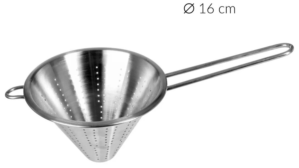 Sitko, mały durszlak, stal nierdzewna Ø 16 cm