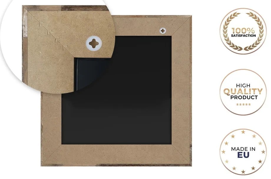 Lustro ścienne Styler Lustro Jyvaskyla Smielo, 60x60 cm